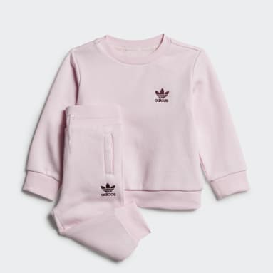 Adicolor Crew Sett Rosa