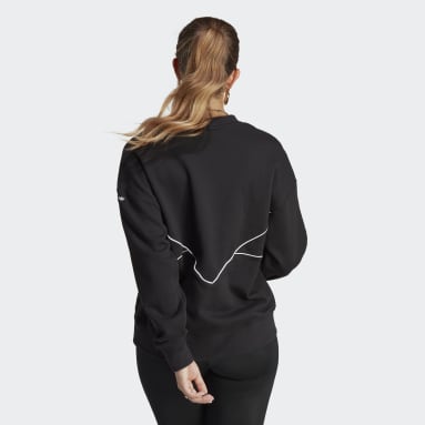 Ženy Originals černá Mikina Boyfriend Crew
