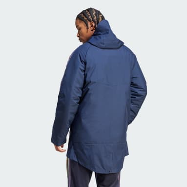 Parka Condivo 23 Stadium Real Madrid Blu Uomo Calcio