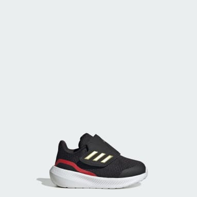 Scarpe RunFalcon 3.0 Hook-and-Loop Nero Bambini Sportswear