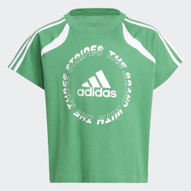 Dievčatá Sportswear zelená Tričko Bold