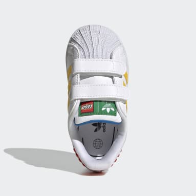 Kinder Originals adidas Superstar x LEGO Schuh Weiß