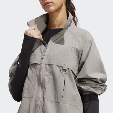 adidas by Stella McCartney TrueCasuals Woven Solid Track Jacket Szary
