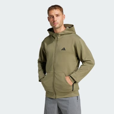 Veste de survêtement entièrement zippée conçue pour l'entraînement