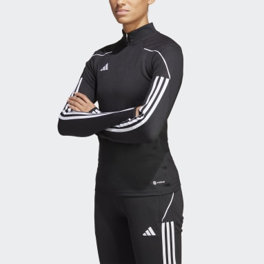 Sudadera entrenamiento Tiro 23 League Negro Mujer Fútbol