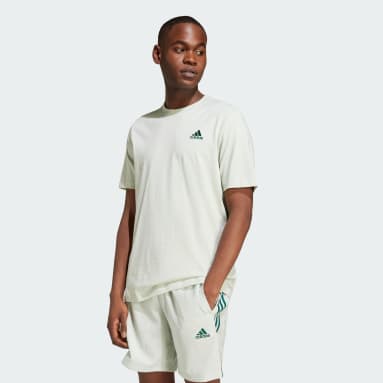 Essentials Single Jersey Embroidered Small Logo Tee
