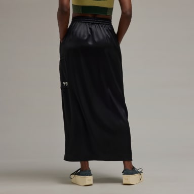 Jupe soyeuse Y-3 Tech Noir Femmes Y-3
