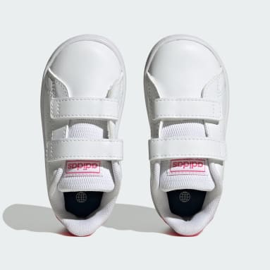 Kids Sportswear White Advantage Lifestyle Court Two Hook-and-Loop Shoes