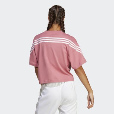 T-shirt à 3 bandes Future Icons Rose Femmes Sportswear