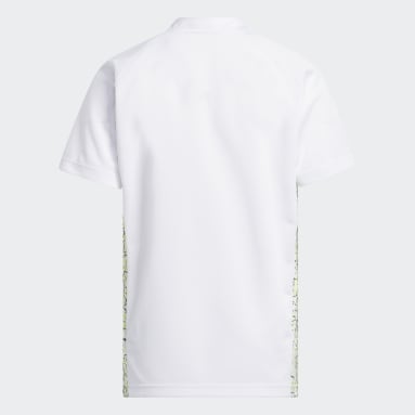 Sport Collar Poloskjorte, Barn Hvit