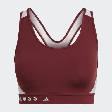 Women Training Burgundy Karlie Kloss Believe This Bra