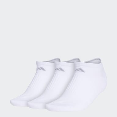 Women Training White Cushioned 3 No-Show Socks 3 Pairs