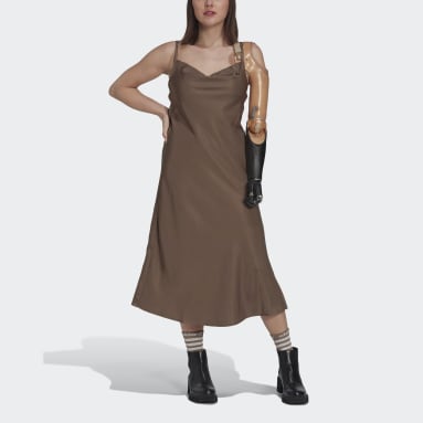 Women Originals Brown Slip-On Dress