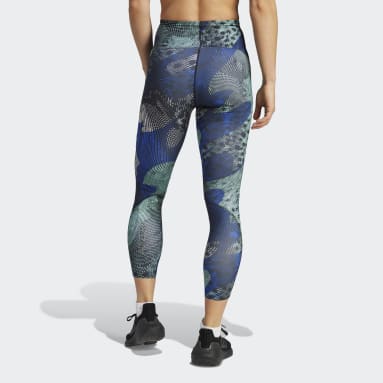 Dames Hardlopen Adizero Running Allover Print 7/8 Legging