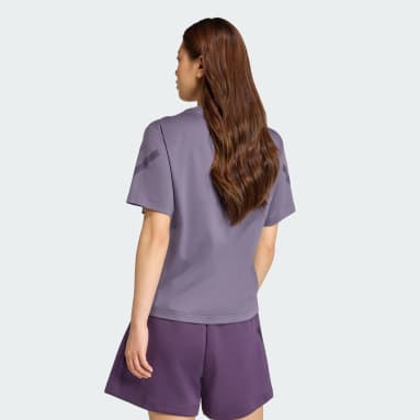 新品未使用　アディダス　ステラマッカートニー　パープル 半袖　スポーツウェア adidas by Stella McCartney（アディダスバイステラ