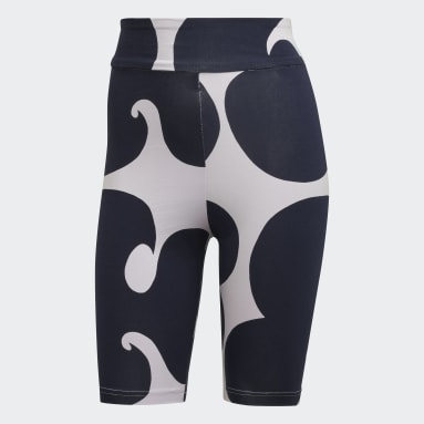 Marimekko Rib Short Leggings Knee Length