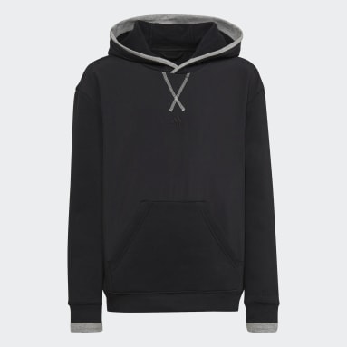 Kids Sportswear Black All SZN Fleece Pullover Sweatshirt