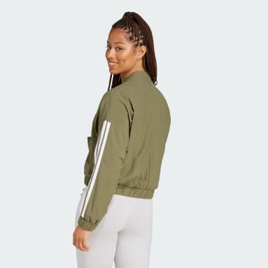 Essentials 3-Stripes Lifestyle Woven Bomber Jacket