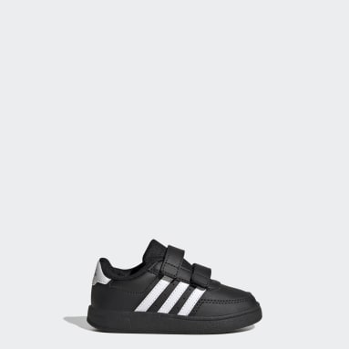 Adidas black toddler shoes on sale