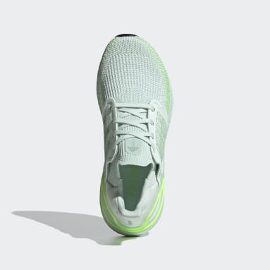 Women Running Green Ultraboost 20 Shoes