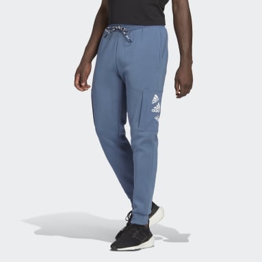 Pantalón Essentials BrandLove Fleece Azul Hombre Sportswear