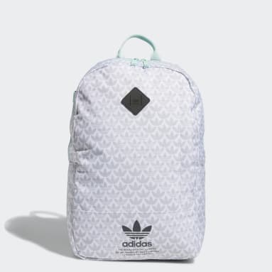 Originals White Graphic Backpack