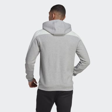 Männer Sportswear Future Icons 3-Streifen Hoodie Grau