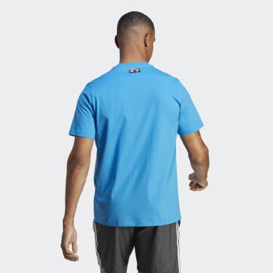 Men's Sportswear Blue adidas x LEGO® Soccer Graphic Tee