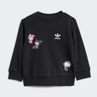 Infant & Toddlers 0-4 Years Originals Black adidas Originals x Hello Kitty Crew Set