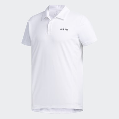 Men Training White Designed 2 Move Polo Shirt