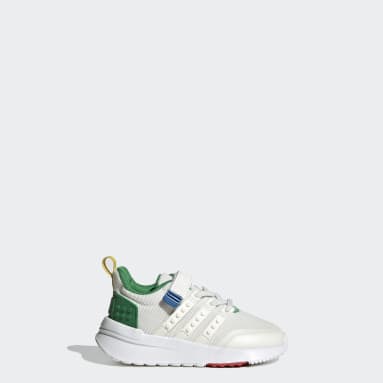 Infants Sportswear White adidas x LEGO® Racer TR21 Elastic Lace and Top Strap Shoes