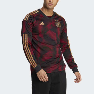Tyskland 22 Long Sleeve Bortetrøye Svart