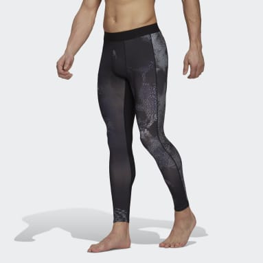 adidas Men's Techfit Base Compression Tights Gray XL Style Aj5208 for sale  online