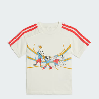 Děti Sportswear bílá Tričko adidas x Disney Mickey Mouse