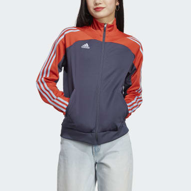 Women Sportswear Blue Tiro Jacket