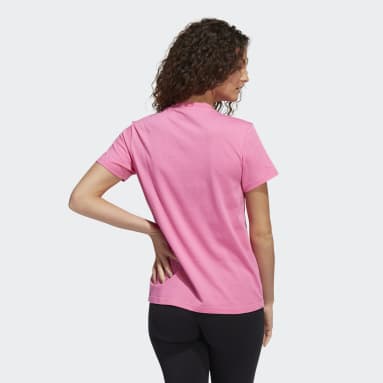 Camiseta de Voleibol World Of adidas Rosa Mujer Sportswear