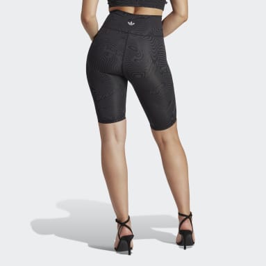 Shorts Marble Print Bike Cinza Mulher Originals