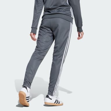 Light grey adidas track pants cheap