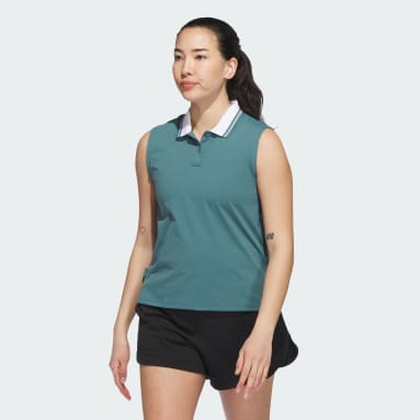 Beyond The Course Twistknit Sleeveless Polo Shirt