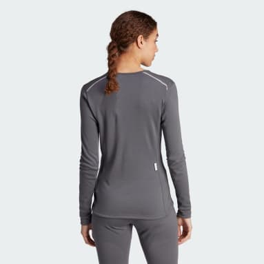 MAGLIA XPERIOR MERINO 260 BASE LAYER LONG SLEEVE Grigio Donna TERREX