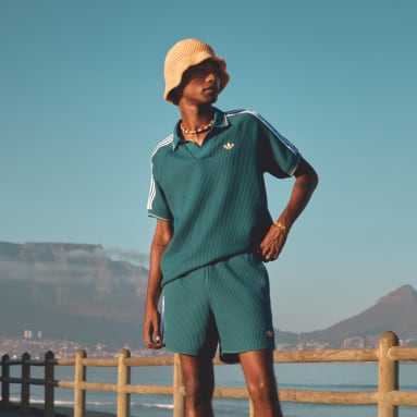 adidas Originals Waffle Knit polotrøje