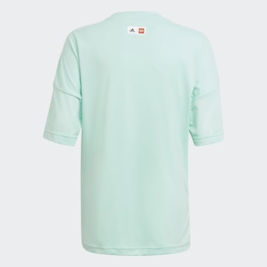 Girls Sportswear Turquoise adidas x LEGO® DOTS™ Mesh Tee