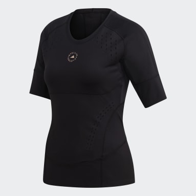 Women adidas by Stella McCartney Black adidas by Stella McCartney TRUEPURPOSE Tee