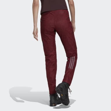 Terrex Techrock Primeknit RAIN.RDY Pants Bordowy
