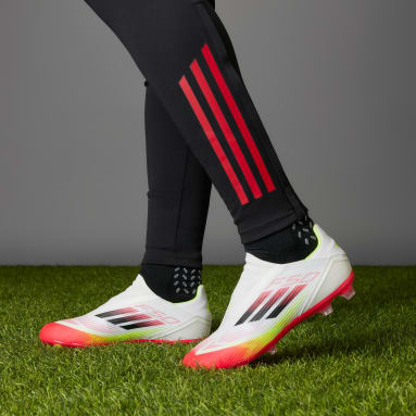 Botas de Futebol sem Atacadores F50 League – Vários pisos/Piso firme