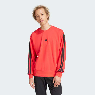 Sudadera Essentials 3 Franjas Felpa Francesa