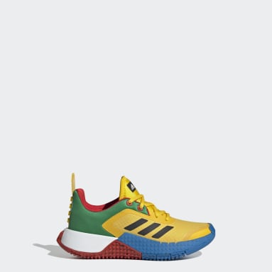 Kinderen Sportswear geel adidas Sport DNA x LEGO® Schoenen