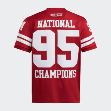 Nebraska 1994/1995 National Championships Anniversary Icon Jersey