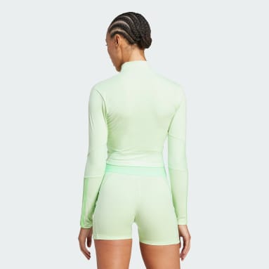 Hyperglam Rib Zip Thru Cover Up