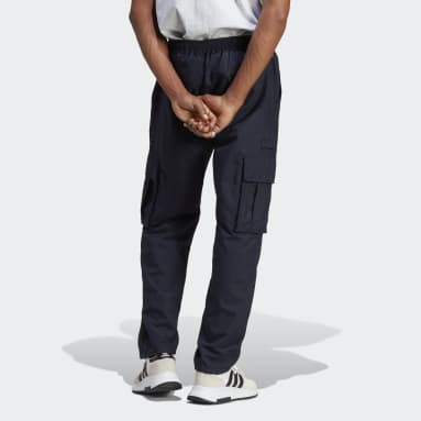 Men originals Blue adidas RIFTA City Boy Cargo Pants (Gender Neutral)